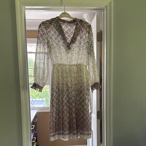 Vintage floral dress